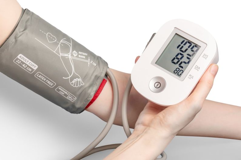 Blood Pressure - white and black digital device